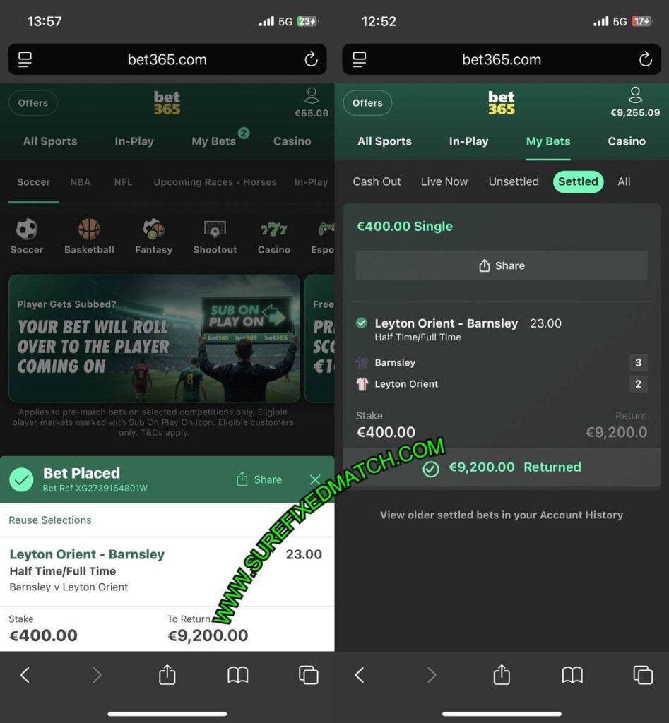 BET365 SURE FIXED MATCH HTFT BET365 SURE FIXED MATCH HTFT