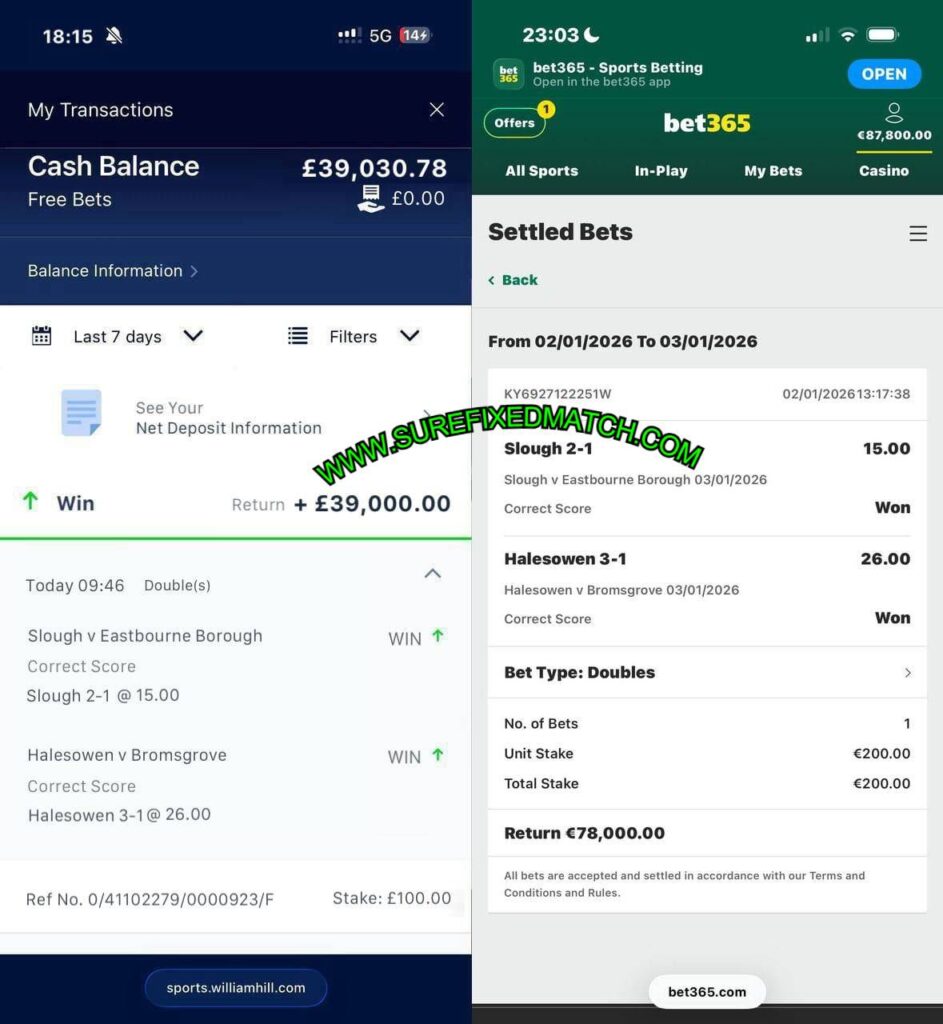 WILLIAM HILL SPORTS FIXED MATCHES TIPS WILLIAM HILL SPORTS FIXED MATCHES TIPS