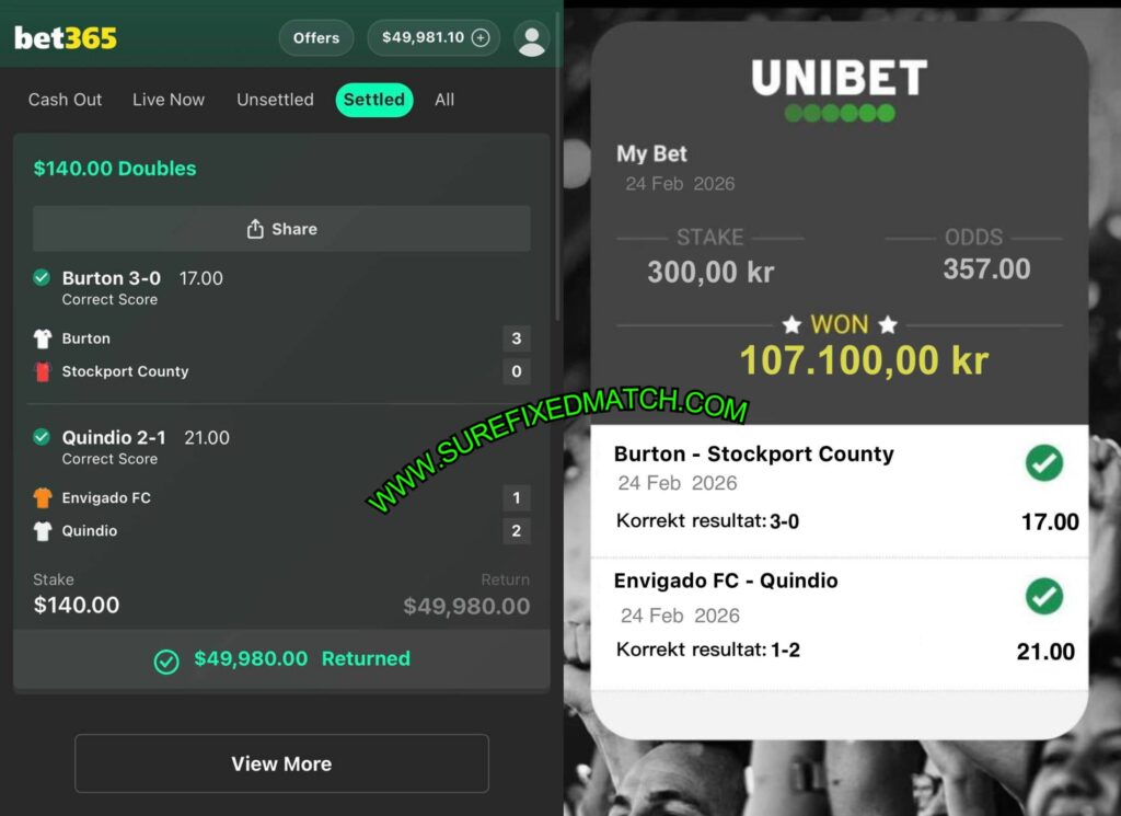 BET365 CORRECT SCORE FIXED MATCHES BET365 CORRECT SCORE FIXED MATCHES