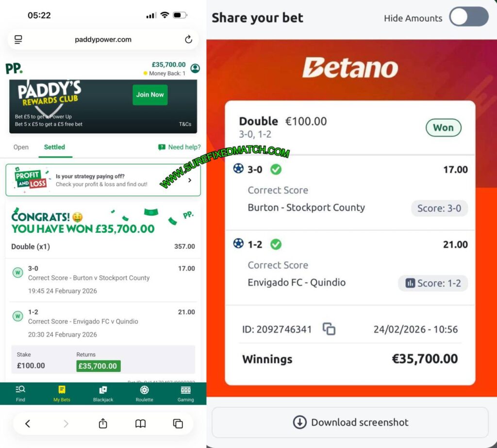 BETANO CORRECT SCORE FIXED MATCHES BETANO CORRECT SCORE FIXED MATCHES