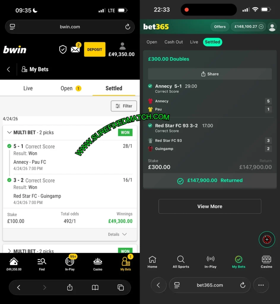BWIN CORRECT SCORE BETTING TIPS