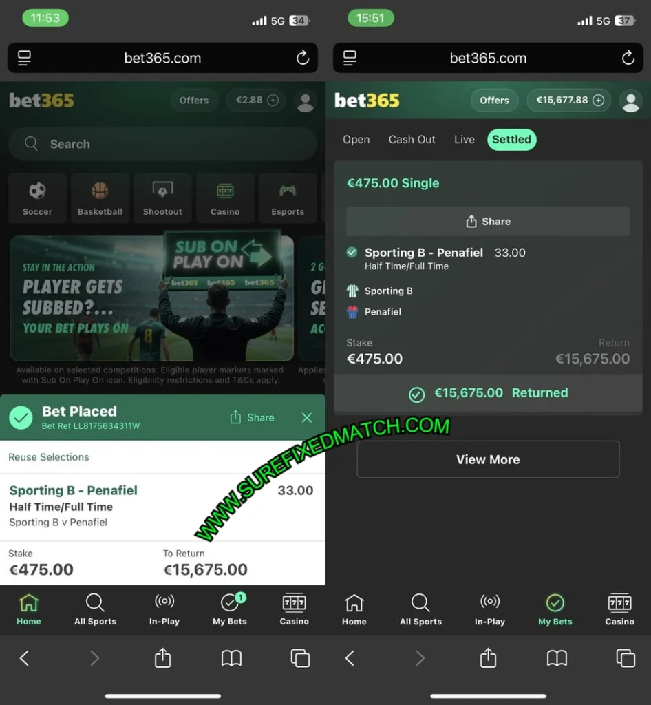 TELEGRAM SECURE FIXED MATCHES TIPS SECURE BET365 FIXED MATCH TIP