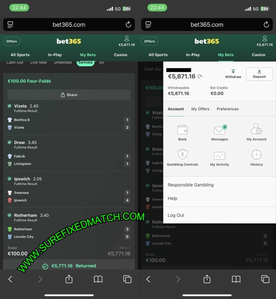 SECURE FOOTBALL FIXED TIPS