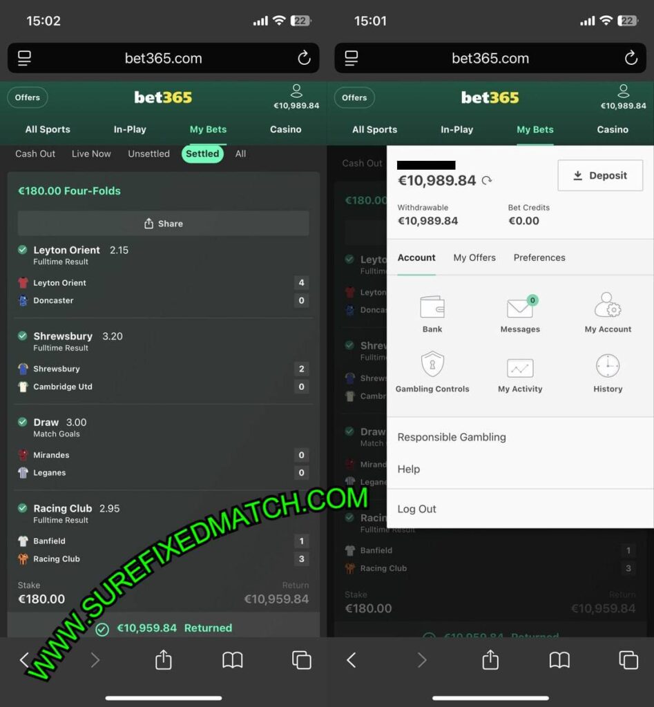 SURE COMBO FIXED MATCH TIPS 1X2
