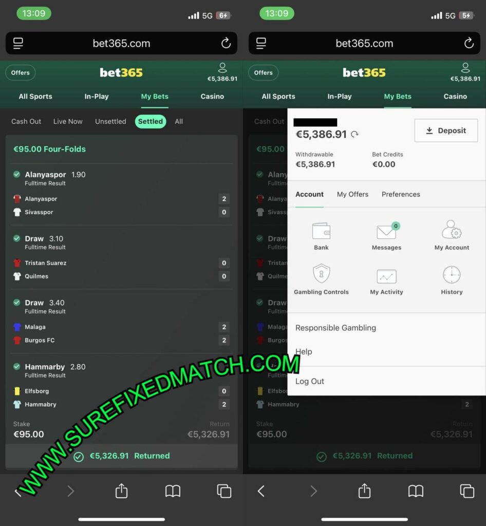 SURE FOOTBALL FIXED GAMES
