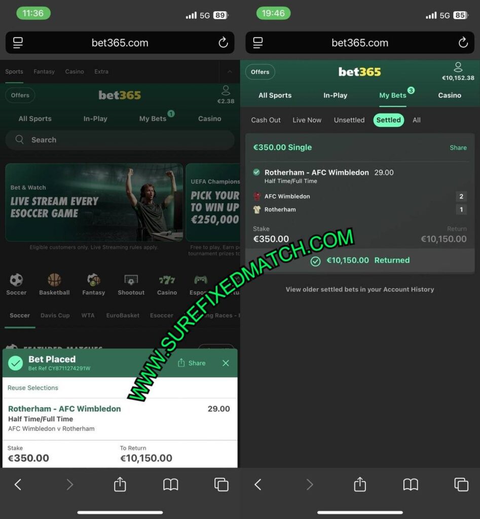 SURE HALFTIME FULLTIME TIPS
