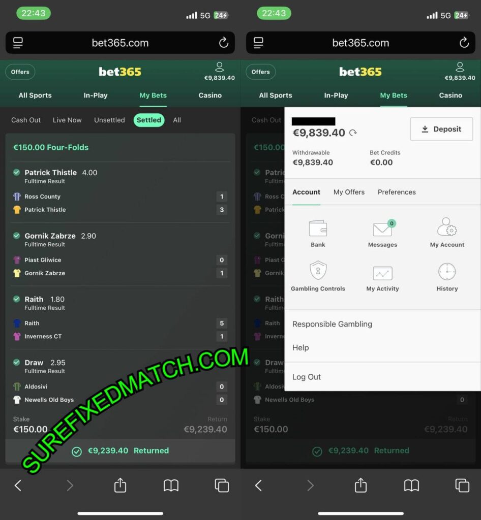 Sure football betting vip tip 1x2 combined