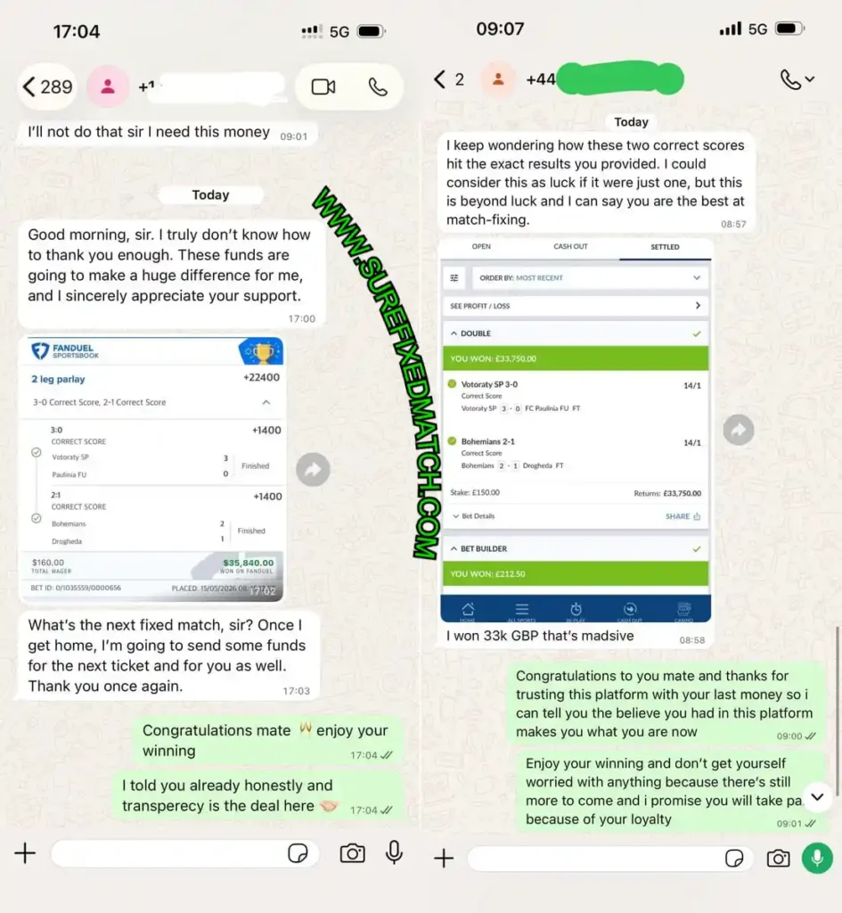 TELEGRAM SAFE CORRECT SCORE MATCHES