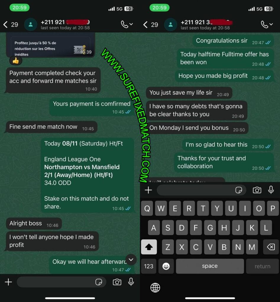 TELEGRAM SURE FIXED MATCHES TIPS TELEGRAM SURE FIXED MATCHES TIPS