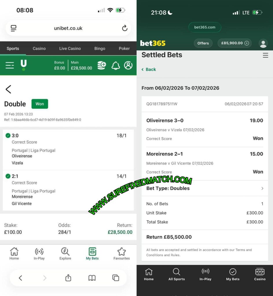 UNIBET CORRECT FIXED MATCHES UNIBET CORRECT FIXED MATCHES