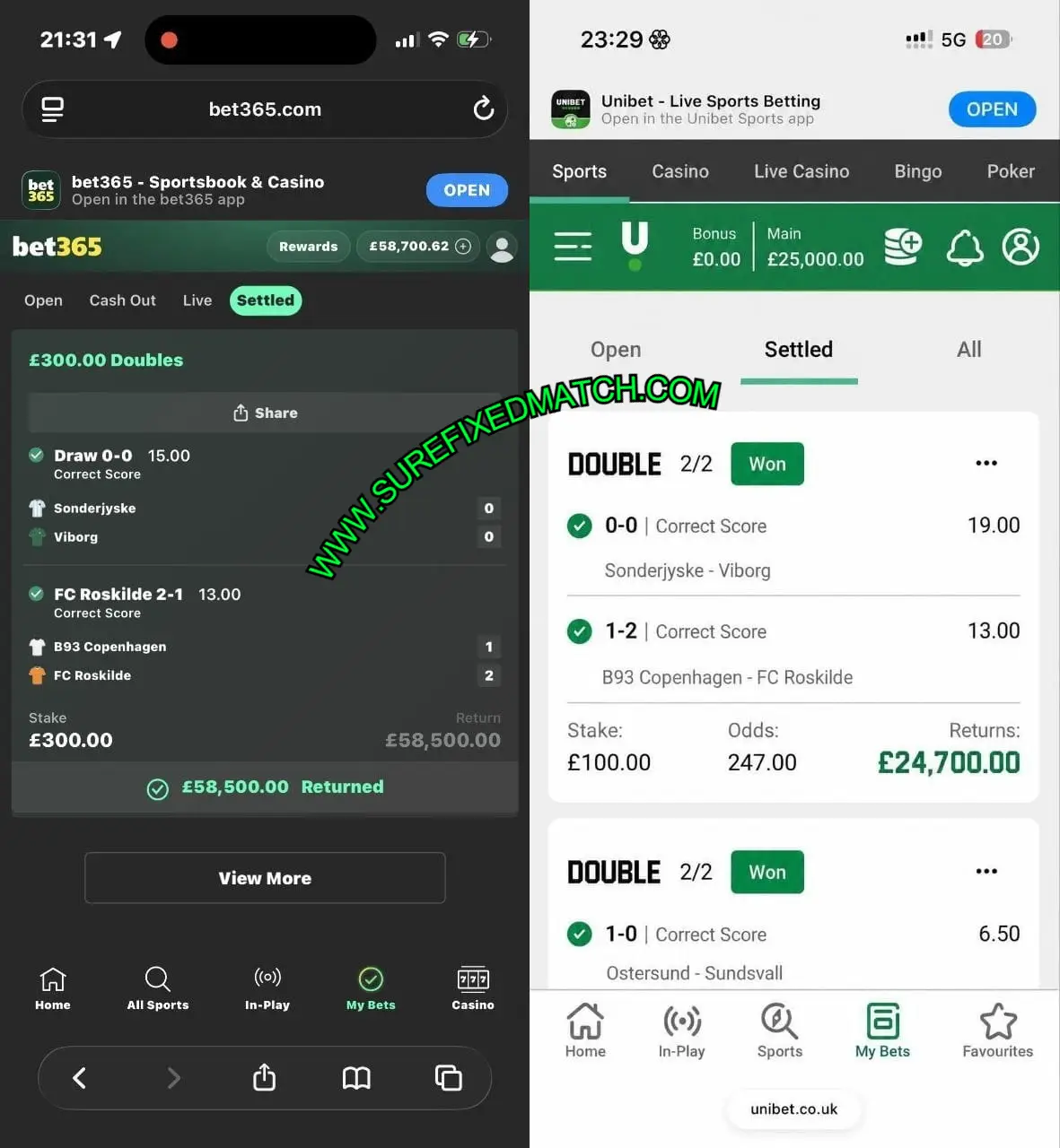 UNIBET CORRECT SCORE FIXED TIPS UNIBET CORRECT SCORE FIXED TIPS