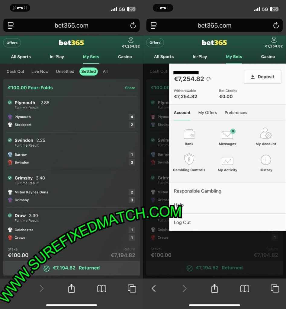 VIP FOOTBALL SURE FIXED GAMES 1X2