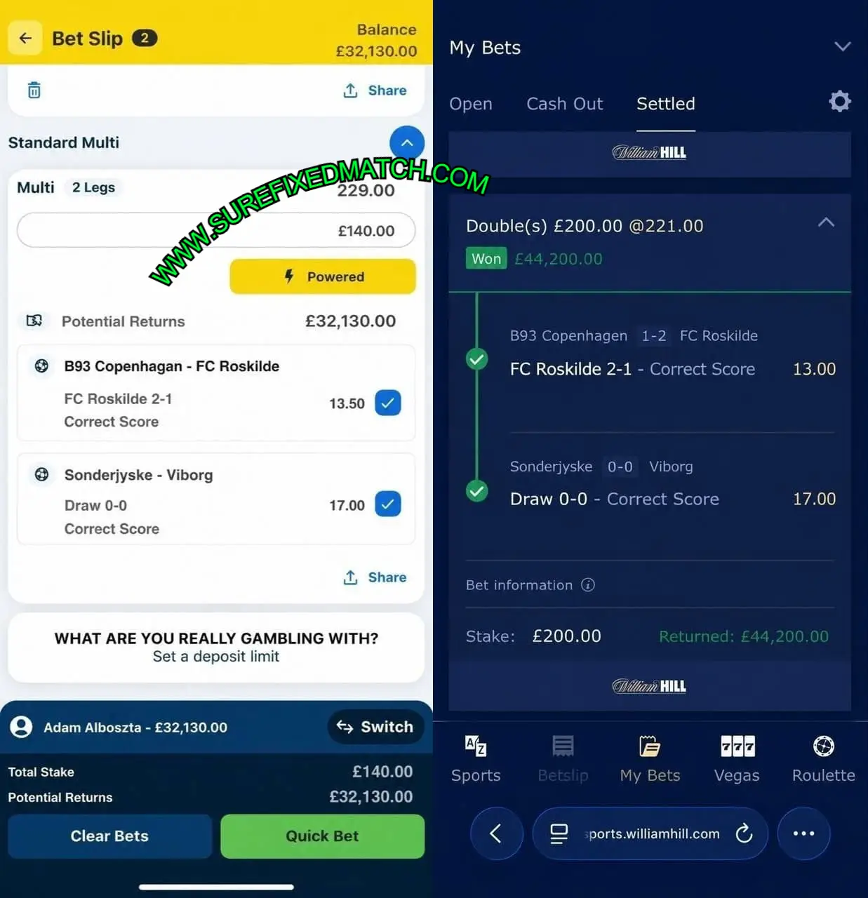 WILLIAMHILL SPORTS CORRECT BETS WILLIAMHILL SPORTS CORRECT BETS